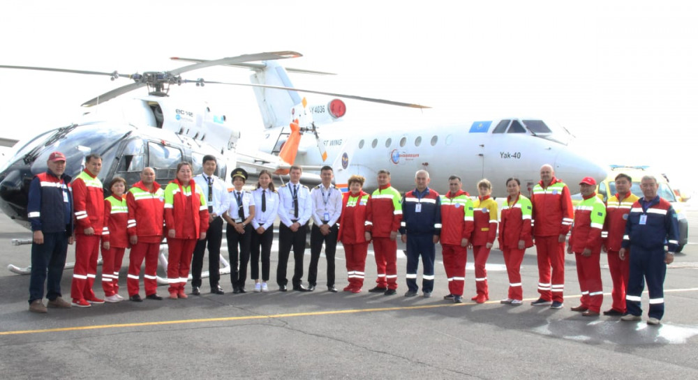 "192 келілік пациент, 13 сағаттық сапар": Медавиация дәрігерінің ерлігі