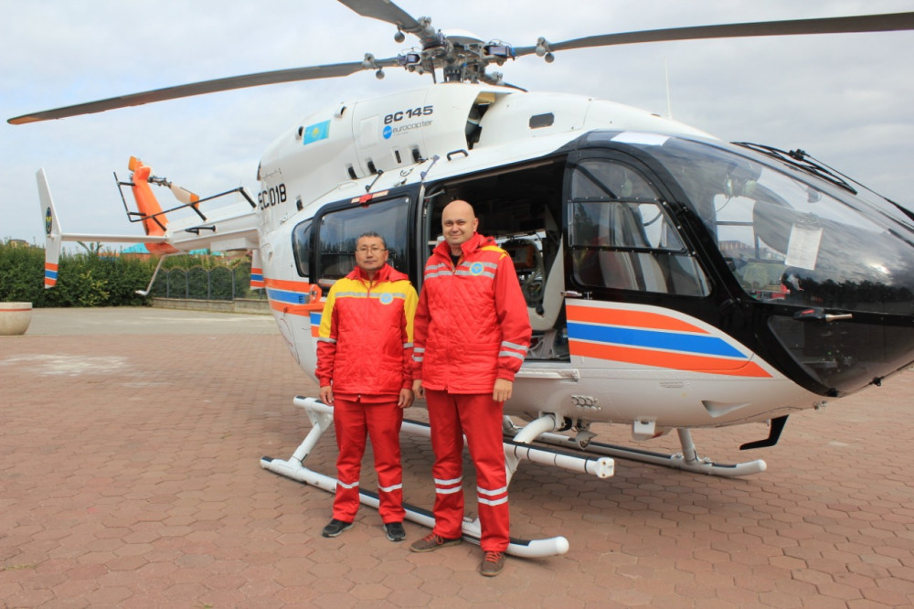 "192 келілік пациент, 13 сағаттық сапар": Медавиация дәрігерінің ерлігі