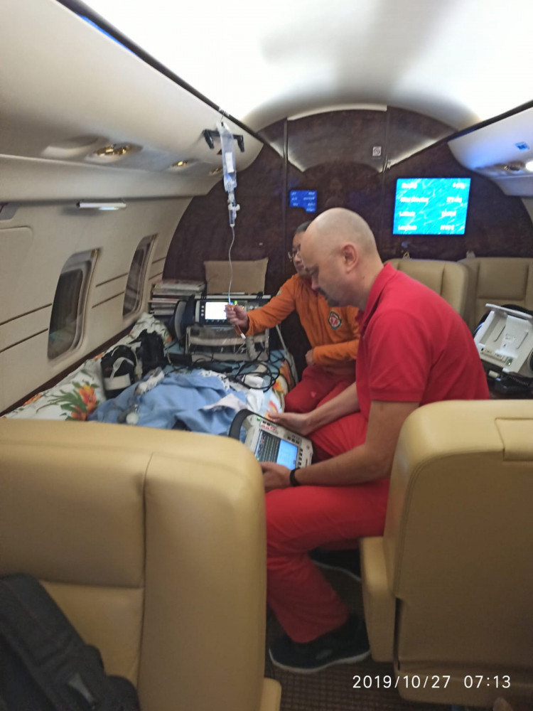 "192 келілік пациент, 13 сағаттық сапар": Медавиация дәрігерінің ерлігі