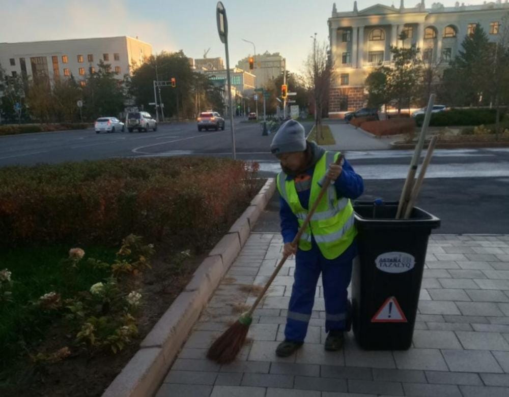 Қала көркі – қоқыссыз көше: адал еңбек, алып жүрек