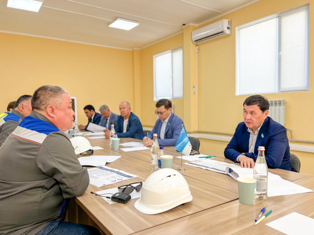 Жаңаөзенде жылына 900 млн текше метр газ өңдейтін зауыт бой көтеруде