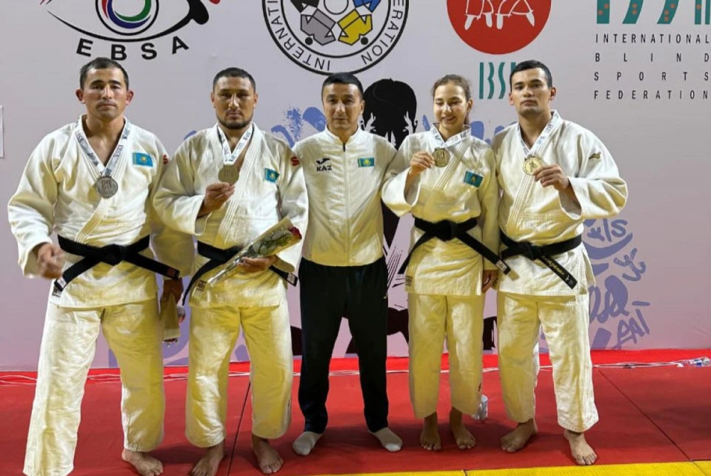 Египеттегі турнирде қазақстандық парадзюдошылар екі алтын, екі күміс жеңіп алды