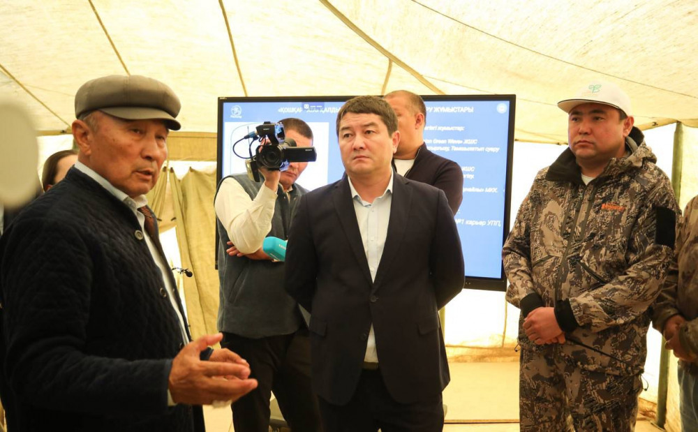 "Қошқар-Ата" аумағына 1 млн түп сексеуіл көшеті отырғызылады