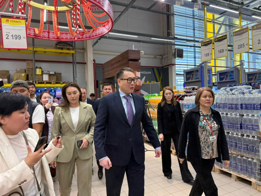 Сауда министрі: Бағаны бақылау – нарықтағы тұрақтылыққа кепілдік