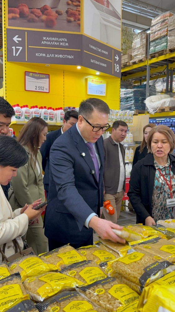 Сауда министрі: Бағаны бақылау – нарықтағы тұрақтылыққа кепілдік