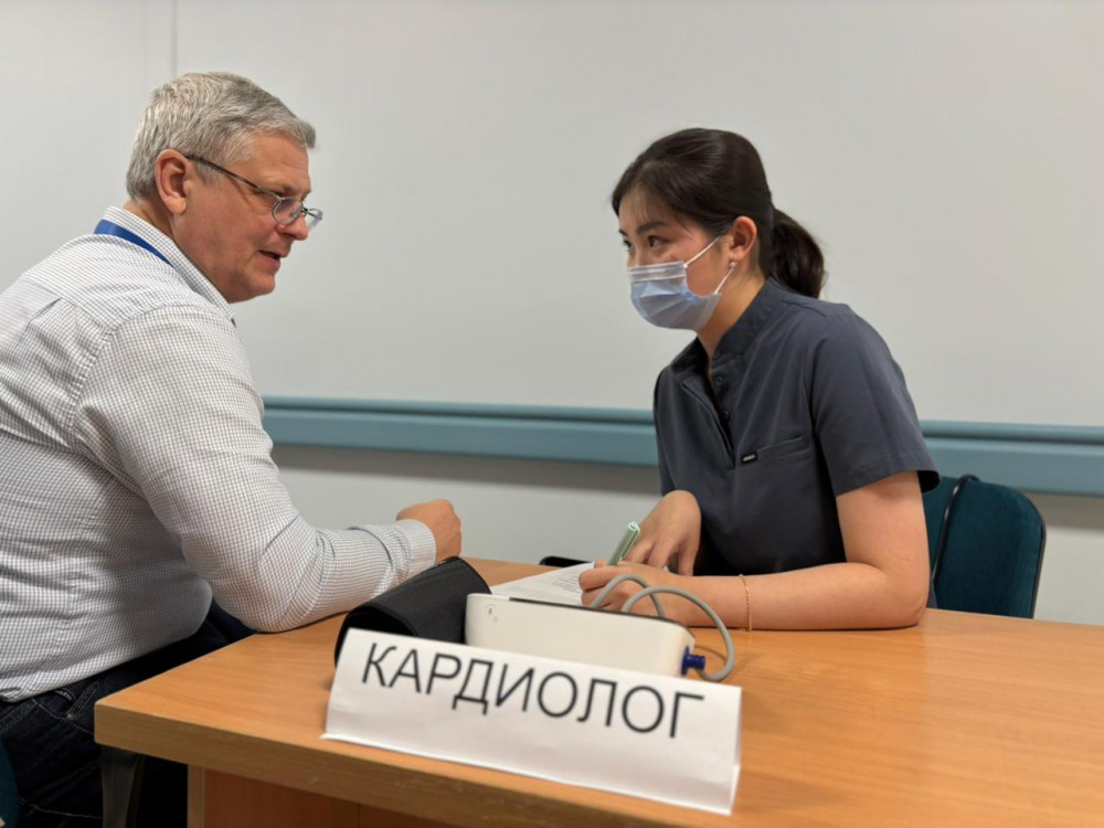 Тұрғындар тегін медициналық тексерістен өте алады