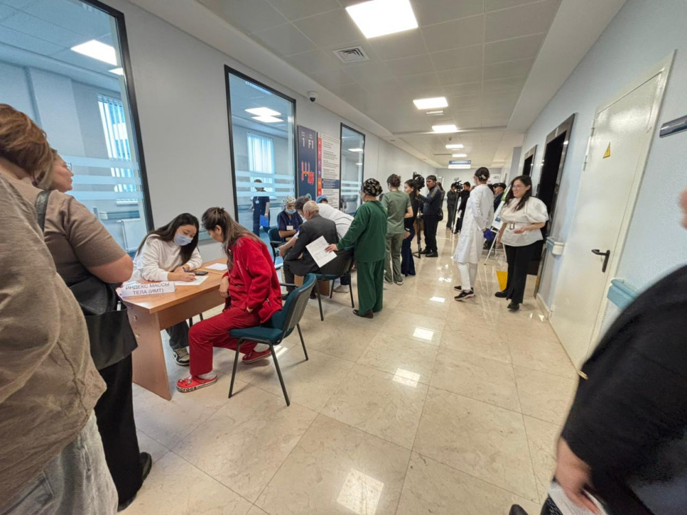 Тұрғындар тегін медициналық тексерістен өте алады