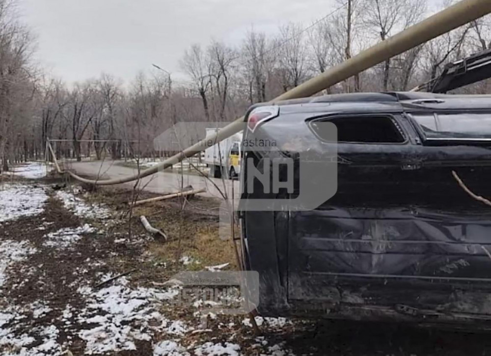 Алматыда жол апатынының салдарынан жеке тұрғын аудан газсыз қалды