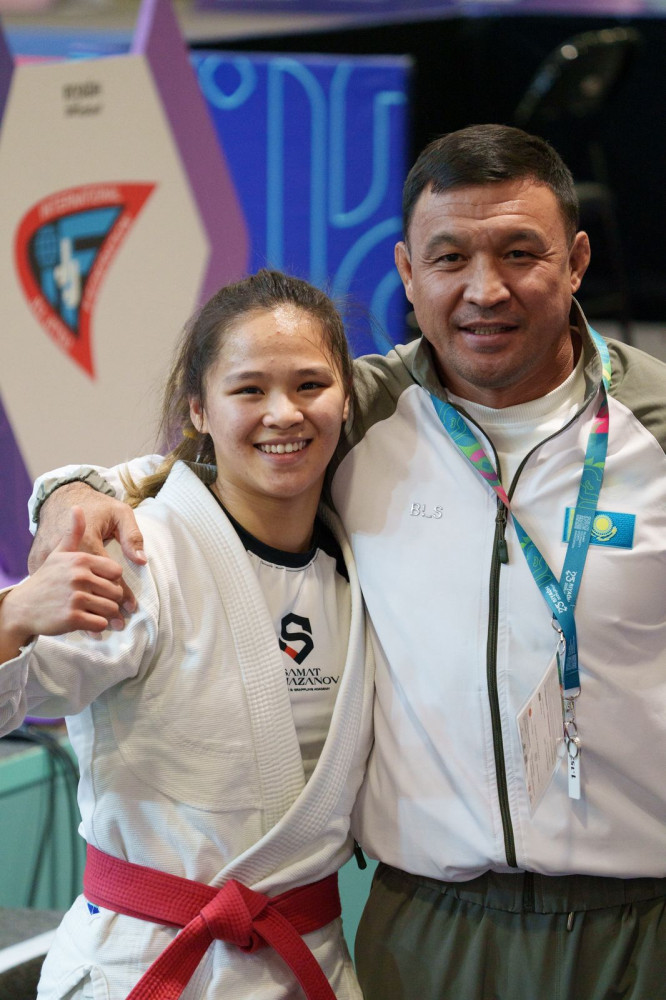 Ислам ынтымақтастығы ойындары: Жібек Құлымбетова джиу-джитсудан күміс медаль иеленді