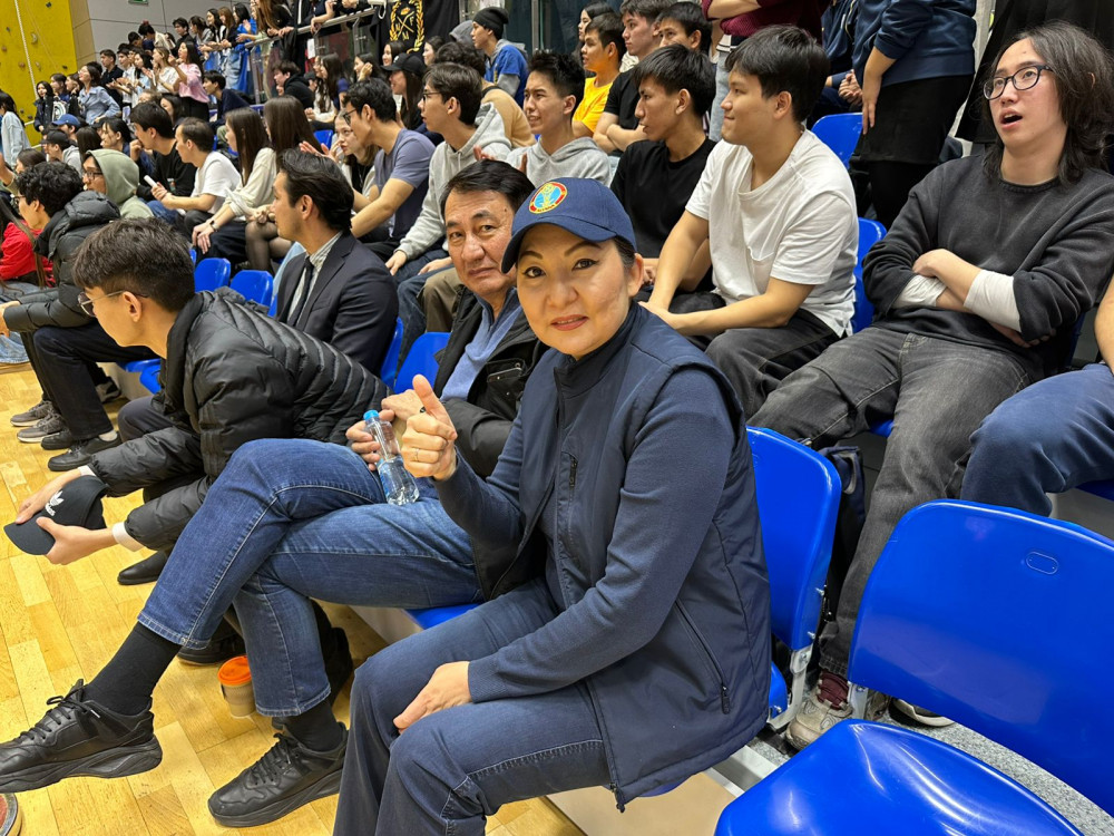 Астанада студенттер арасында стритбол турнирі өтті