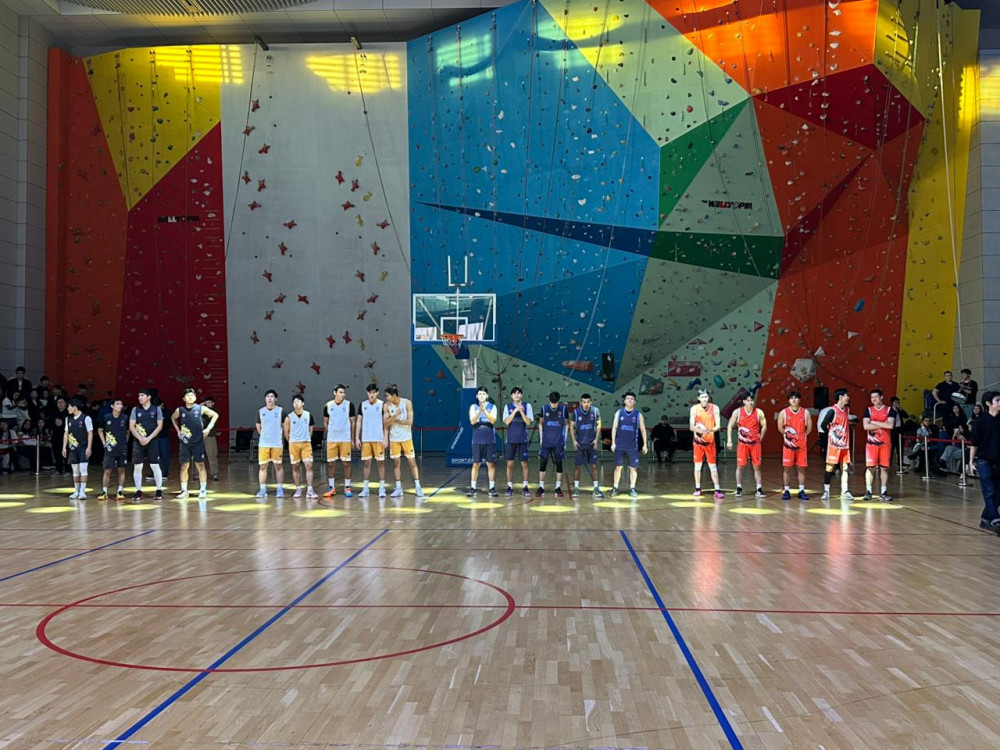 Астанада студенттер арасында стритбол турнирі өтті