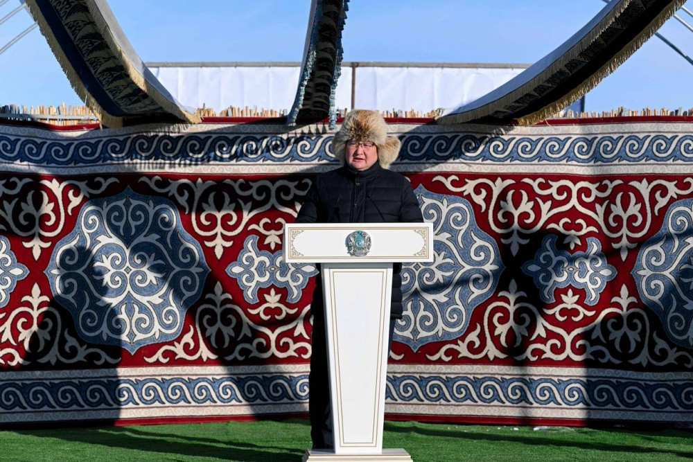 Абай облысында ұлттық салт-дәстүрді ұлықтаған салбурын сайысы өтті