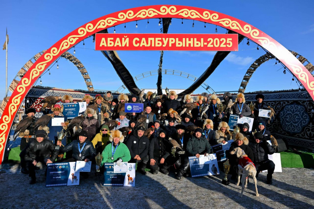 Абай облысында ұлттық салт-дәстүрді ұлықтаған салбурын сайысы өтті