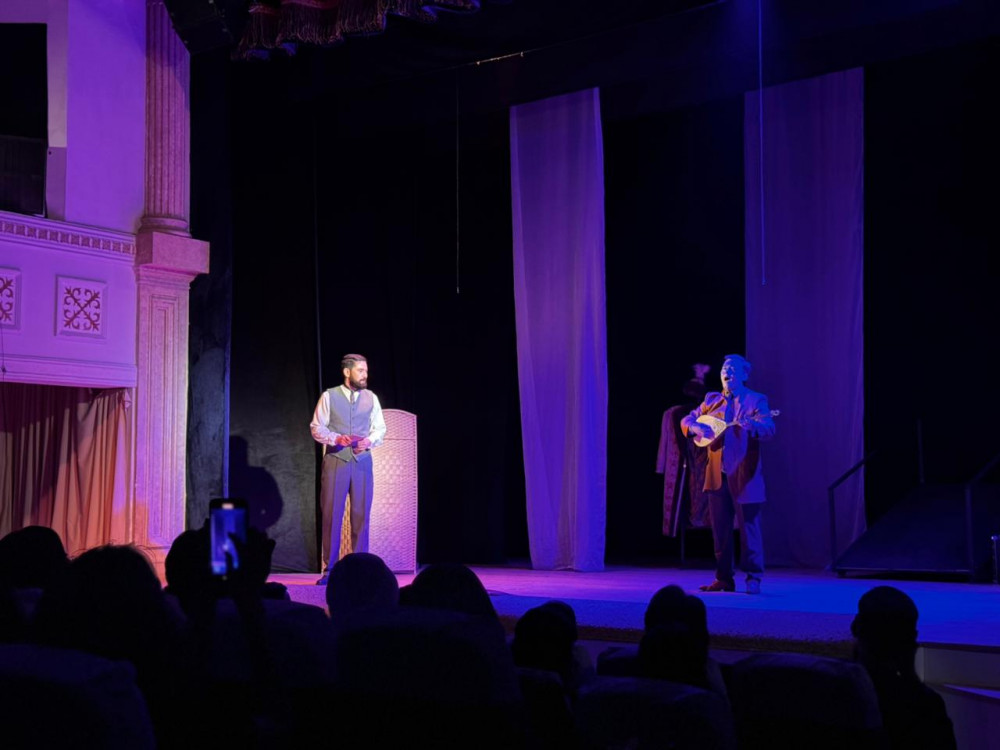 Астанада "Әміре" музыкалық драмасының премьерасы өтті