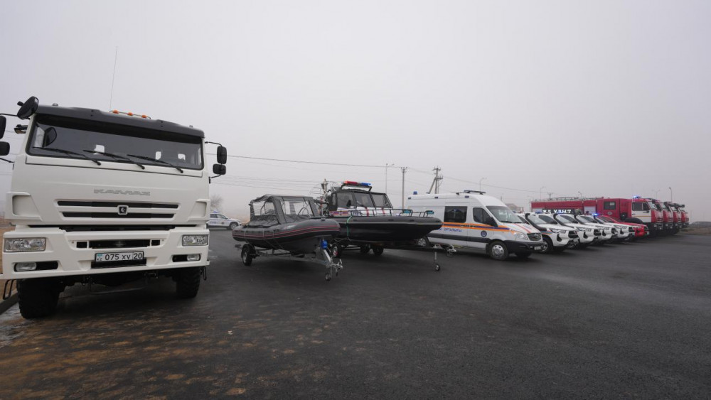 Жезқазғанда 50 жыл ішінде алғаш рет жаңа заманауи өрт сөндіру бөлімі ашылды