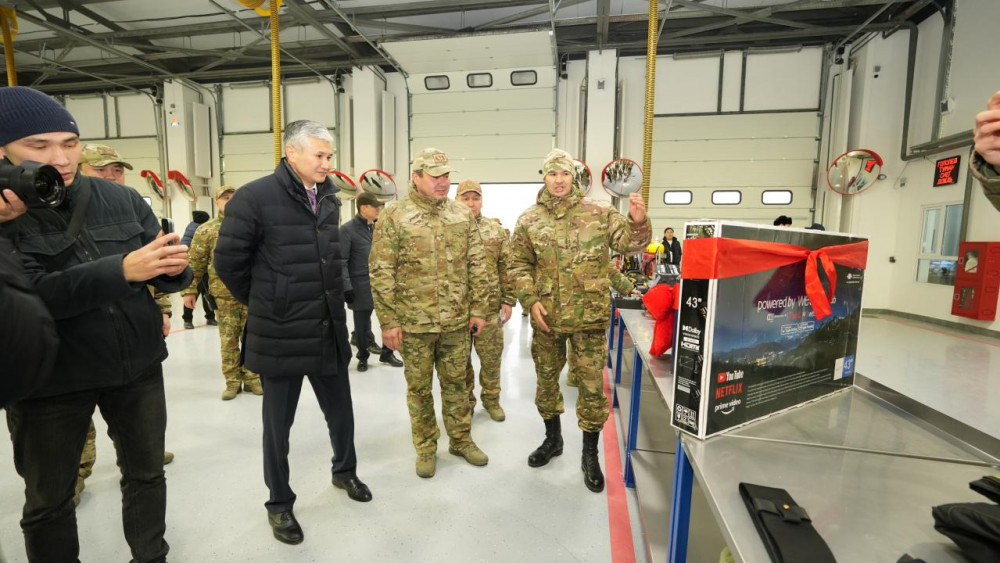 Жезқазғанда 50 жыл ішінде алғаш рет жаңа заманауи өрт сөндіру бөлімі ашылды