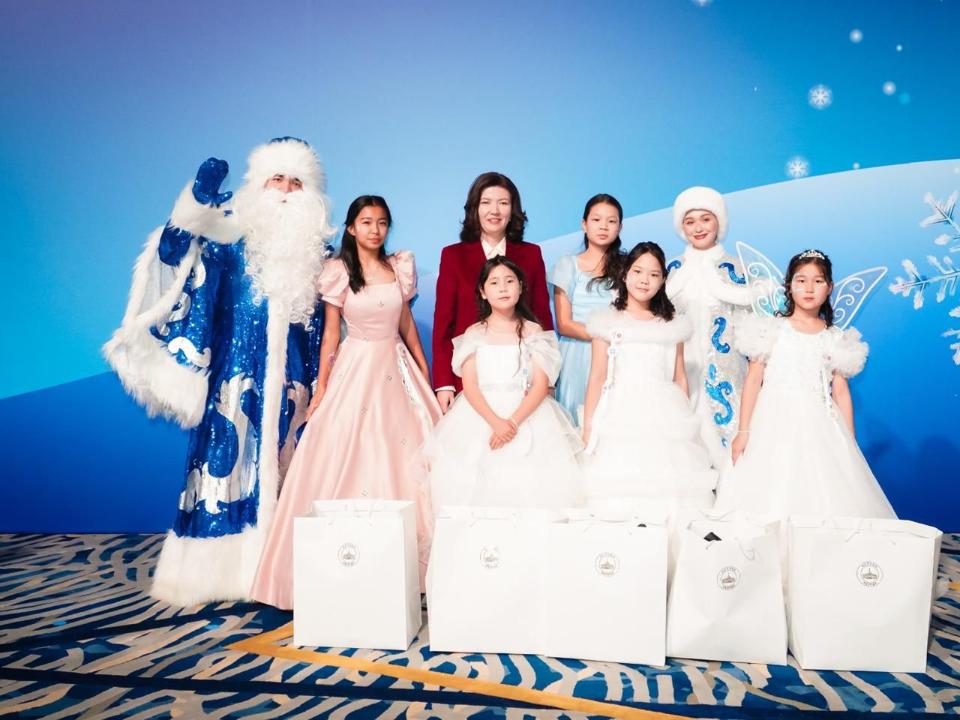 Еліміздің әр өңірінен жиналған жүз бала Президенттік шыршаға қатысты