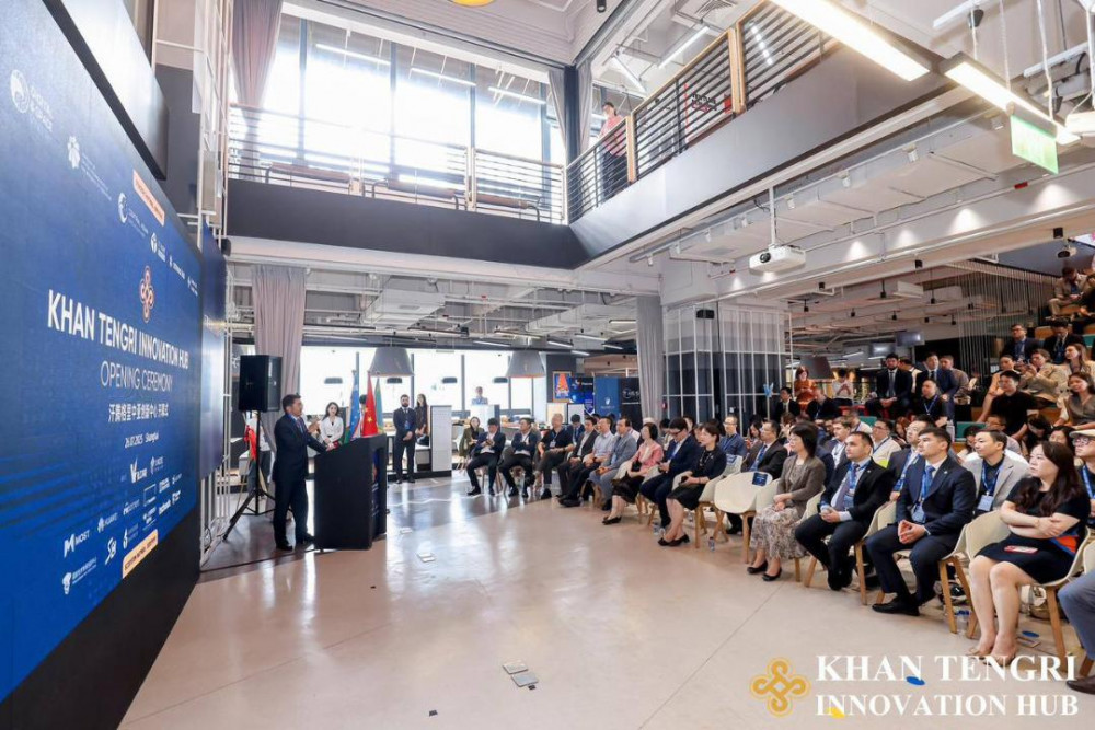Технологиялық көпір: Шанхайда "Хан Тәңірі" инновациялық хабы ашылды