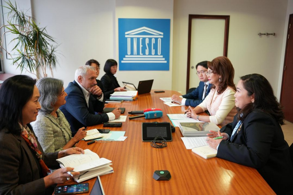 Балаева "Үстірт" нысанының құжаттамасын ЮНЕСКО-ға ресми түрде табыстады