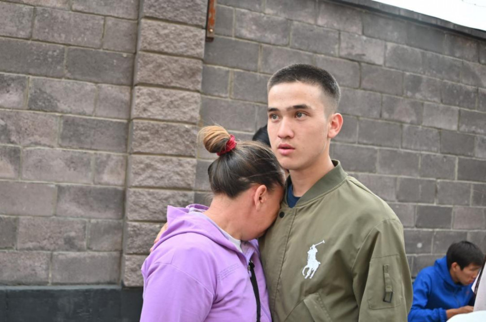 Әскерге шақырылған сарбаздардың алғашқы легі шекара қызметіне кетті