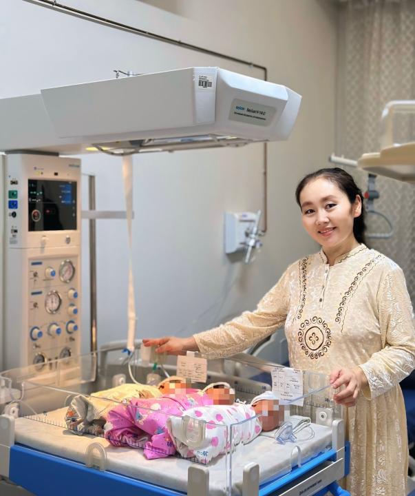 Үш қуаныш бір күнде: Алматыда үшем дүниеге келді