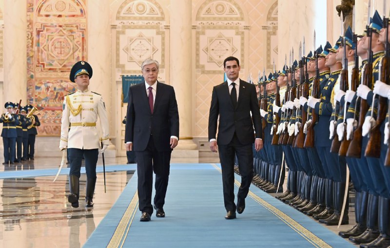 Түрікменстан Президенті елімізге ресми сапармен келді