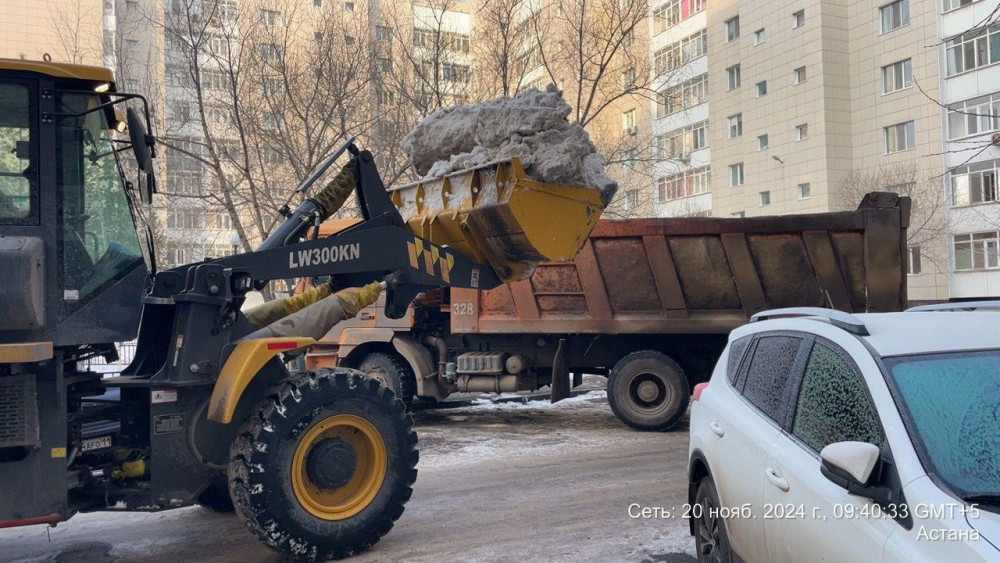 Елордада қар тазалауға 800-ден астам техника шықты