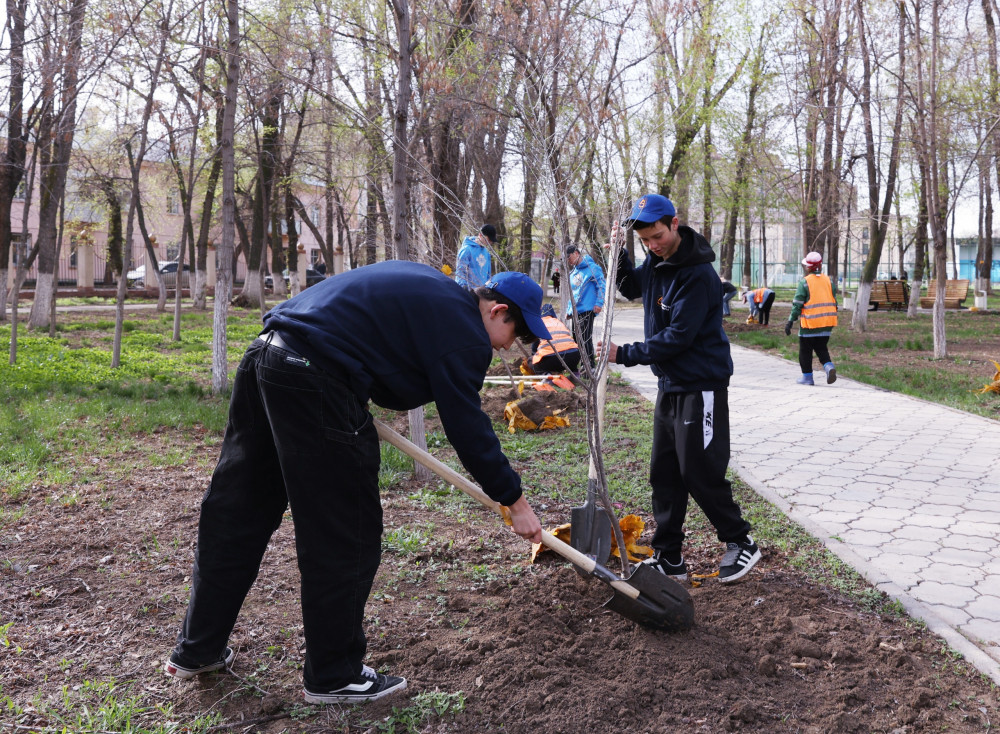 Жамбыл облысы «Таза Қазақстан» экологиялық акциясын қолдады