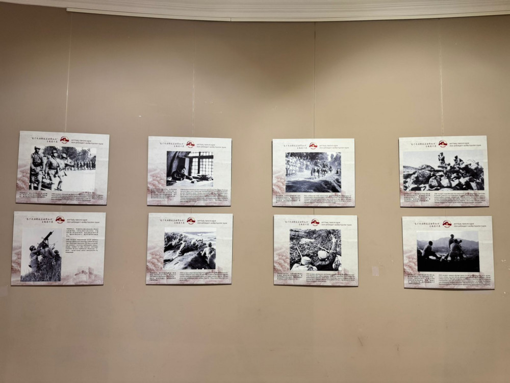 Астанада Қытай халқының Жеңісіне арналған фотокөрме ашылды