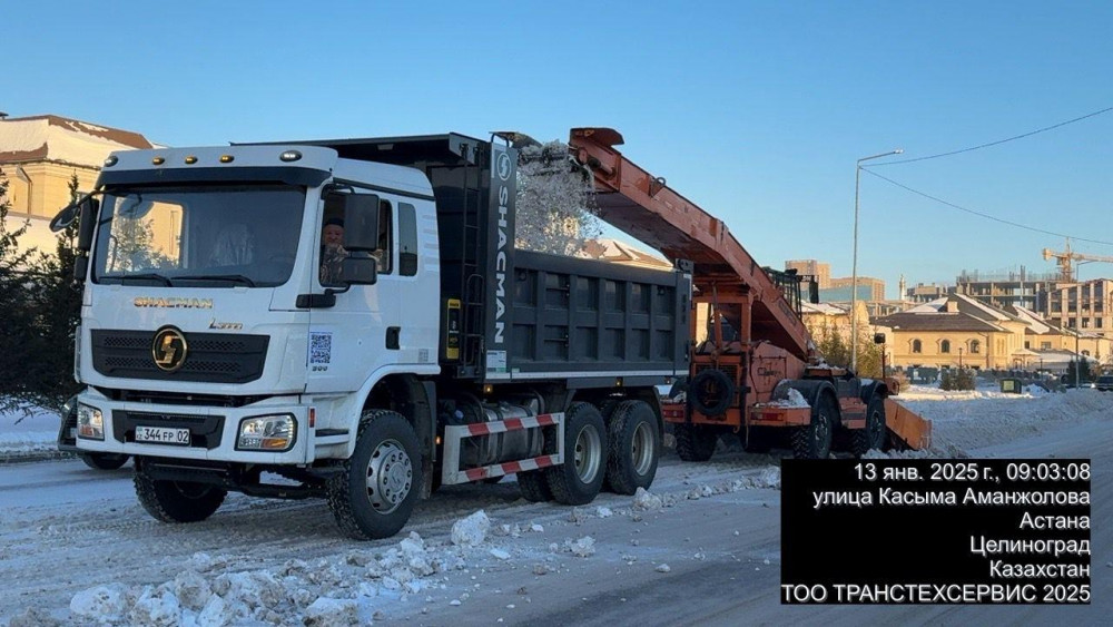 Астанада қар тазалауға 2400-ден астам жол жұмысшысы жұмылдырылды