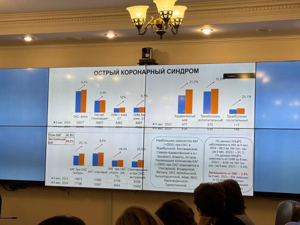 Денсаулық сақтау министрлігі қанайналым жүйесі ауруларын азайту шараларын талқылады