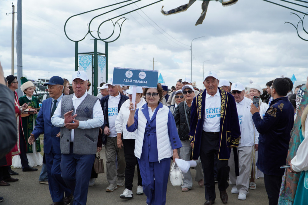 Фоторепортаж: Абай Құнанбайұлының 180 жылдығын тойлаудың жарқын сәттері
