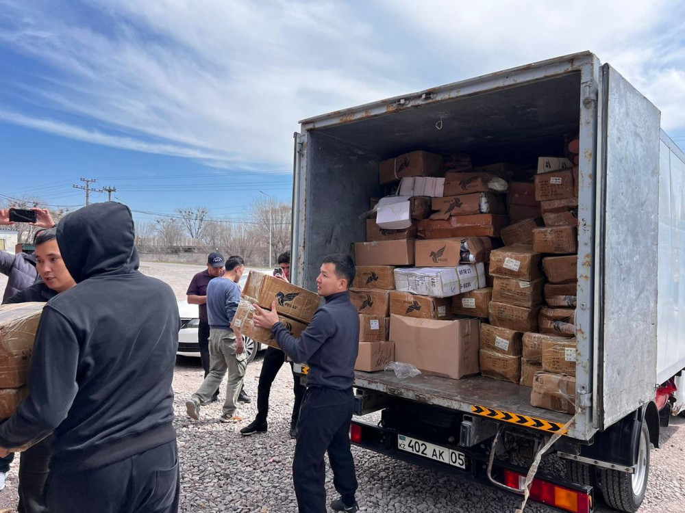 Су тасқыны: Алматы облысында 60 тонна гуманитарлық көмек жиналды