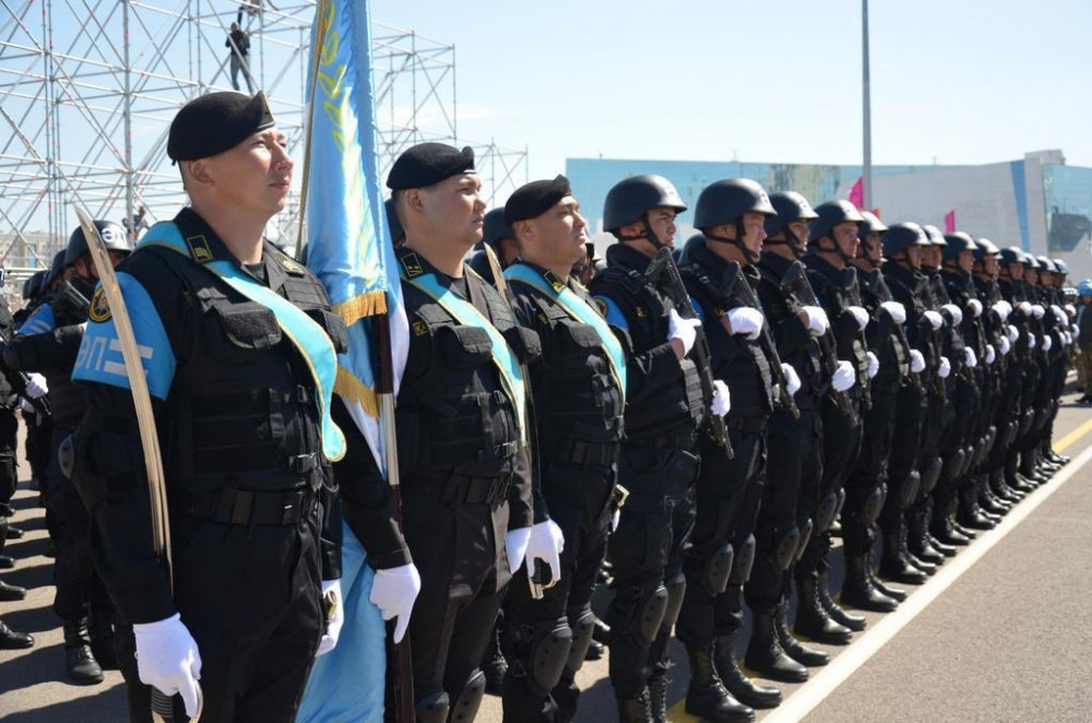 Әскери полиция кәсіби мерекесін атап өтіп жатыр