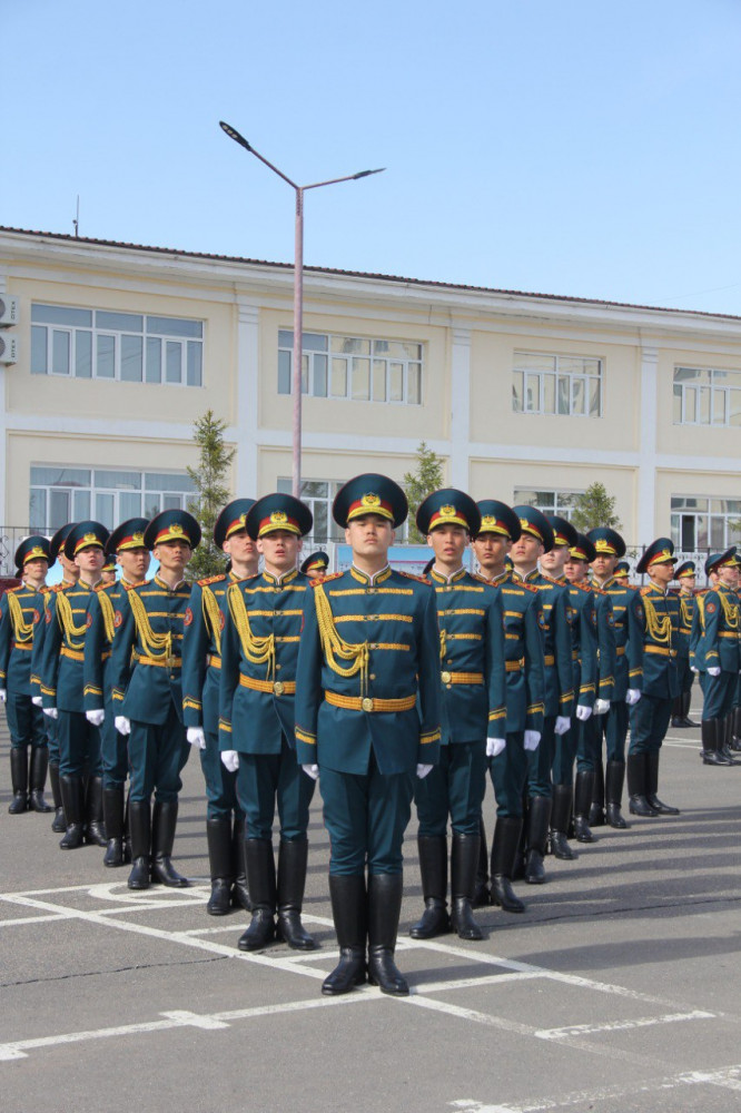 Ұлттық ұлан Ұлы Жеңістің 80 жылдығын патриоттық акциямен атап өтті