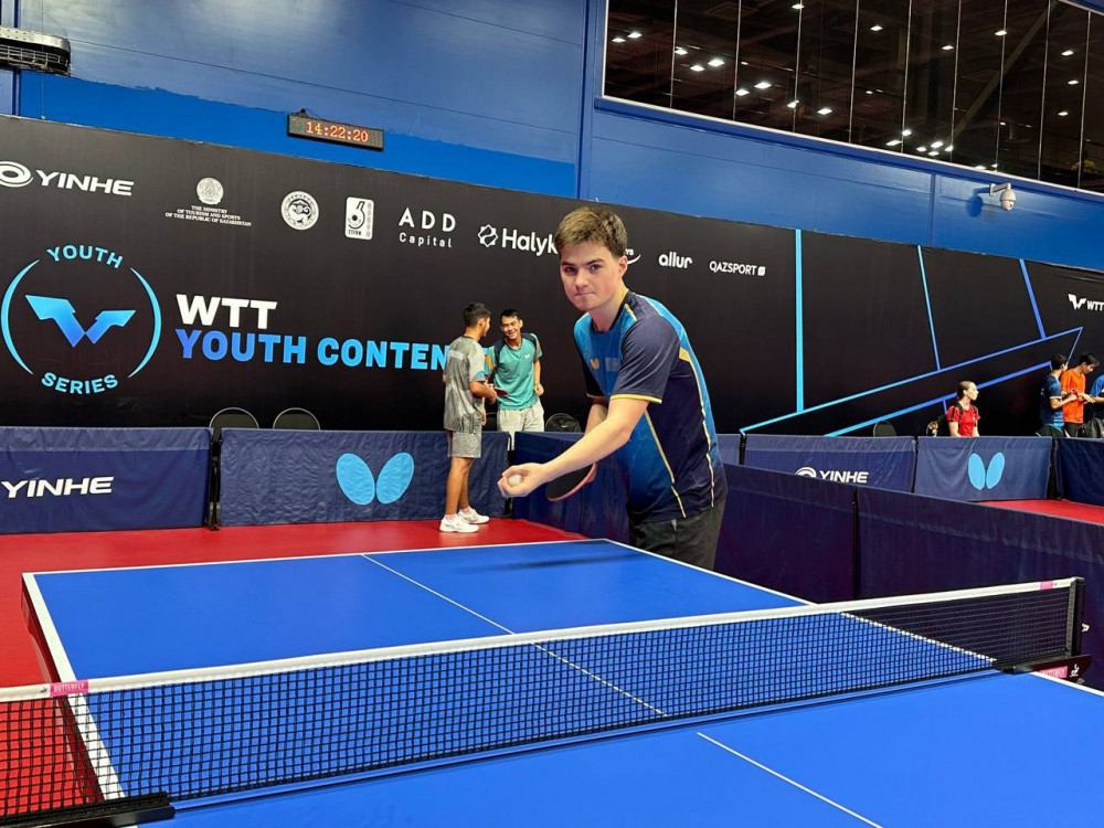 “WTT Youth Contender Almaty”: Үстел теннисінен қазақстандық спортшылар топ жарды
