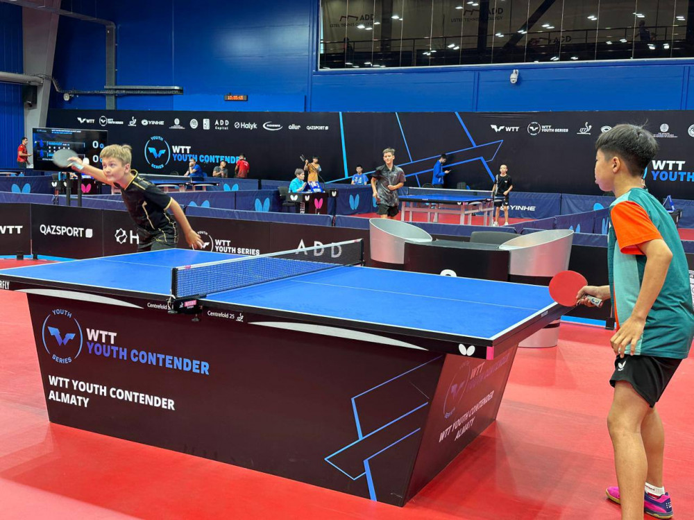 “WTT Youth Contender Almaty”: Үстел теннисінен қазақстандық спортшылар топ жарды