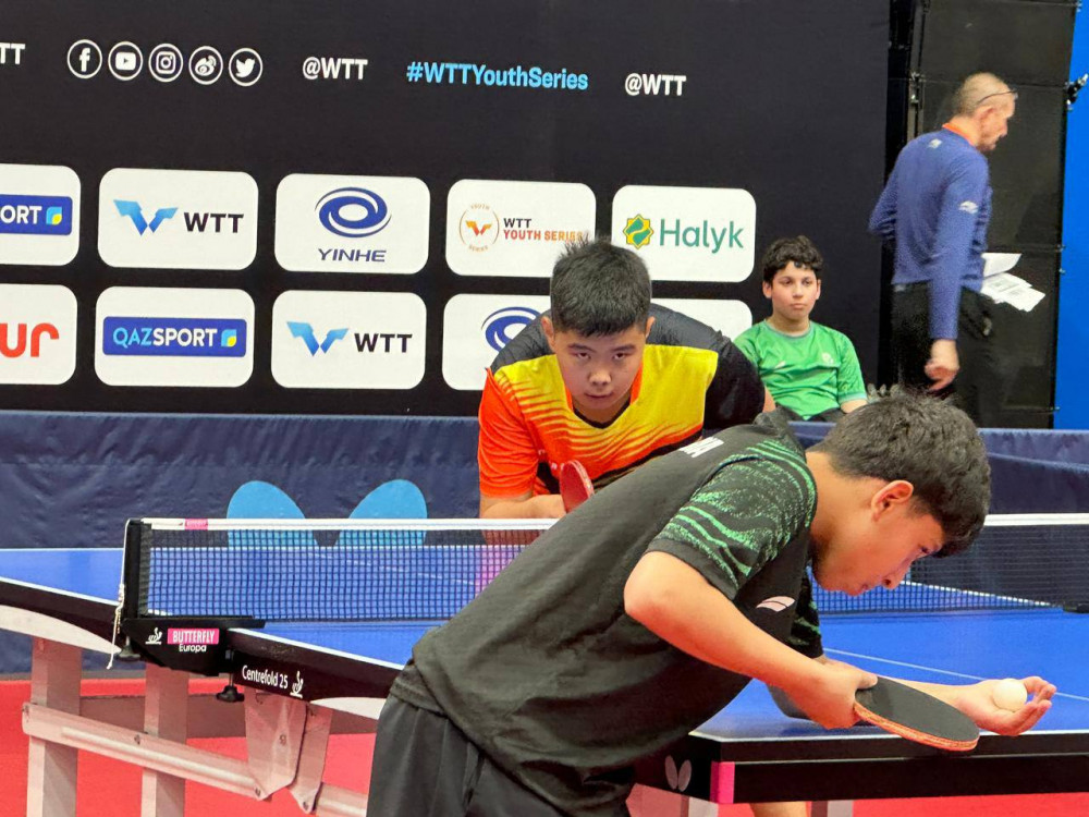 “WTT Youth Contender Almaty”: Үстел теннисінен қазақстандық спортшылар топ жарды