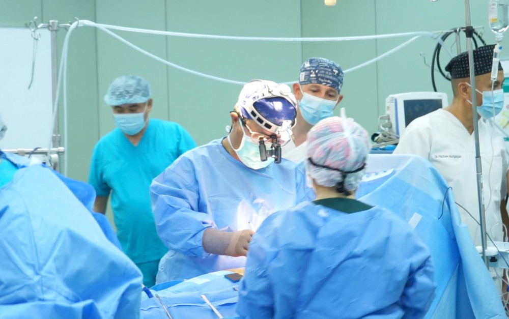 Ұлытау облысында алғаш рет жүрекке ашық ота жасалды