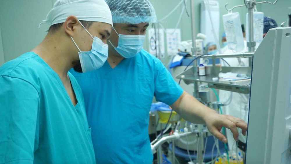 Ұлытау облысында алғаш рет жүрекке ашық ота жасалды