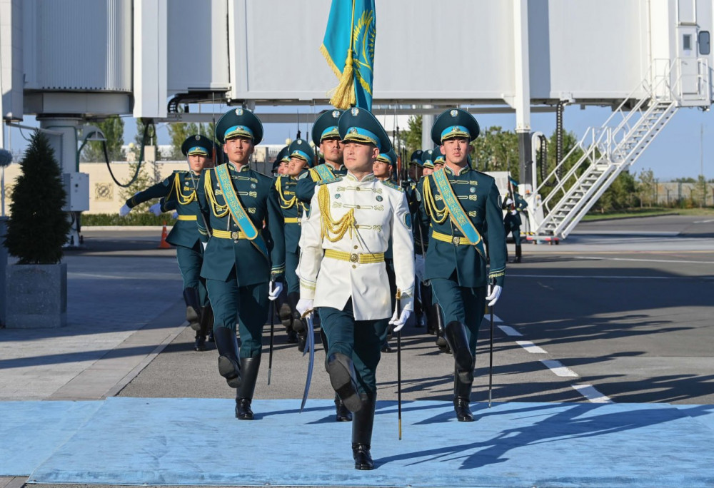 Иордания Королі II Абдалла бен әл-Хусейн Астанаға келді
