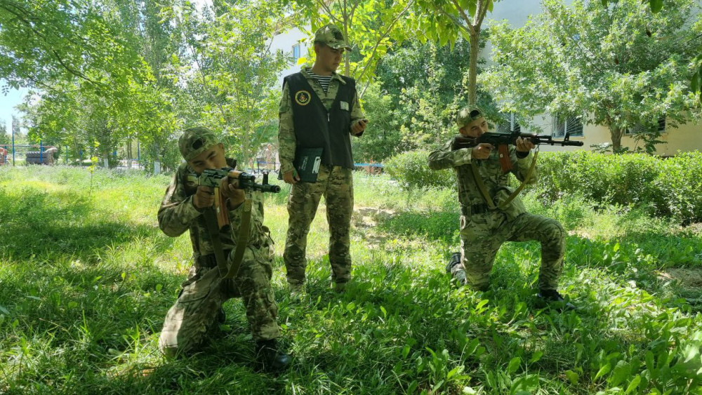 Әскери қызметшілер мамандық бойынша дайындықтан өтті