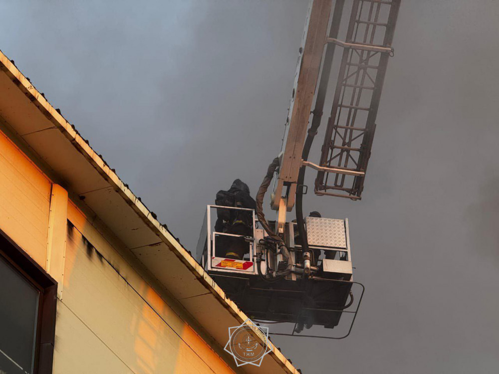 Астанада "Биг Шанхай" базары өртенді