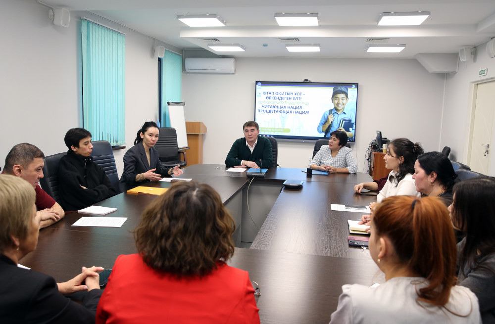 Алматыда "Кітап оқитын ұлт" жобасы жаңа қарқында жүзеге асады