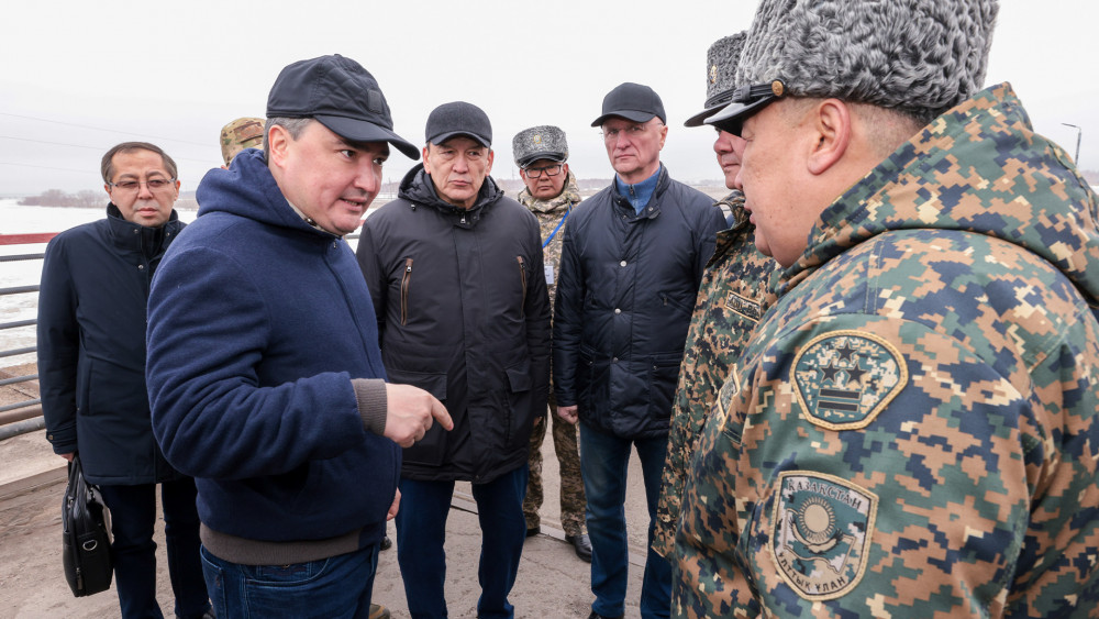 Бектенов: Президент су тасқынымен күреске барлық күшті жұмылдыру міндетін қойды