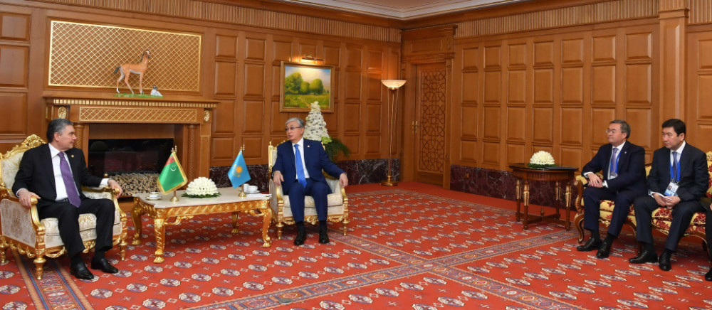 Түрікменстан президенті Гурбангулы Бердімұхамедовпен кездесуі.jpg