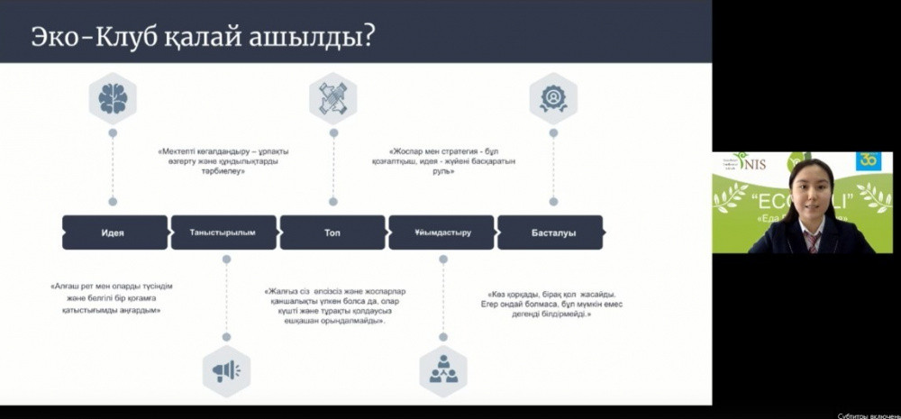 Зияткер оқушылар эко жобаларды қолға алды