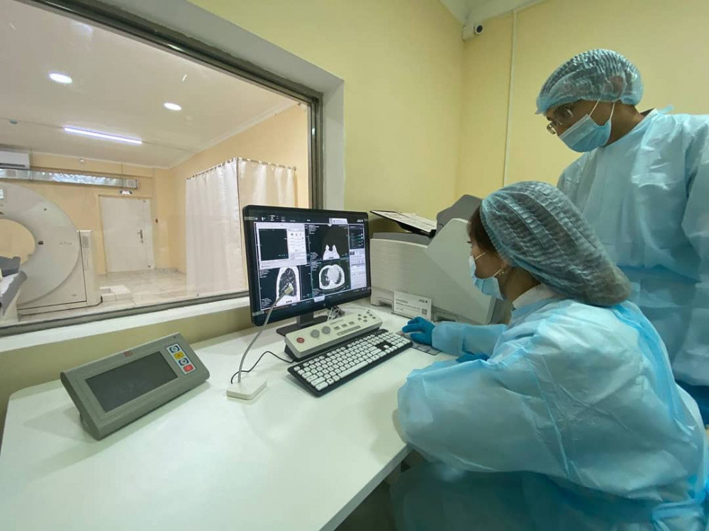 Жамбыл облысы Талас ауданында алғаш рет компьютерлік томография кабинеті ашылды 