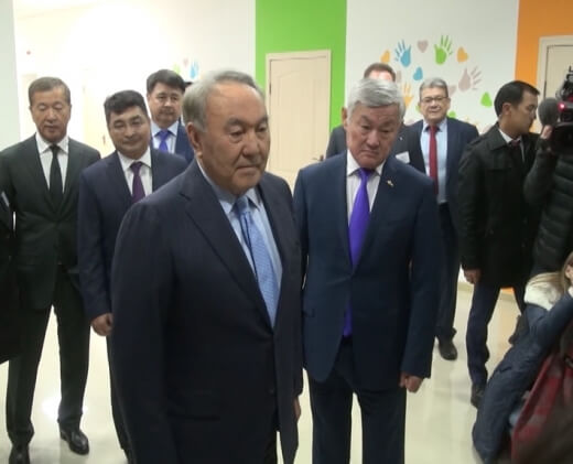 Ақтөбеге ҚР Президенті Нұрсұлтан Назарбаев келді.