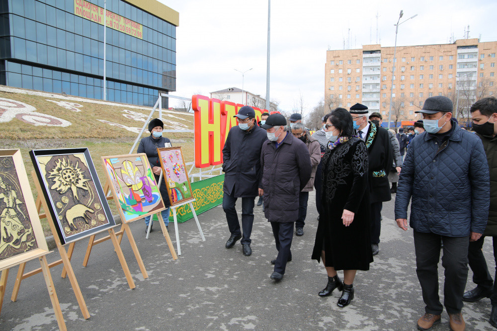 Сапарбаев Наурыз мерекесіне арналған шараларға қатысты 